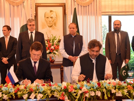 Россия и Пакистан построят газопровод 