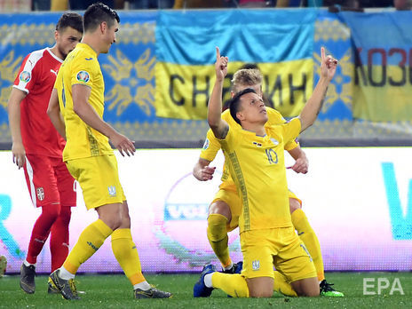 ﻿Футбольна збірна України розгромила збірну Сербії з рахунком 5:0