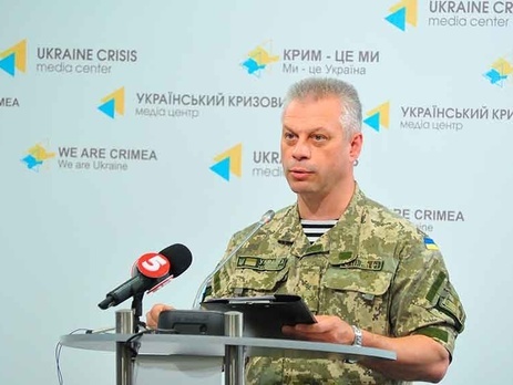 Спикер АП Лысенко: За сутки в зоне АТО украинские военные не пострадали