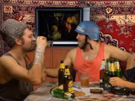 Кто верит любому адову бреду, что бы ящик ему ни сказал. Профессор Лебединский написал песню 