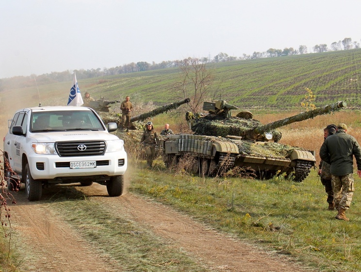 Минобороны: На артемовском направлении в Донецкой области завершен отвод танков Вооруженных сил Украины