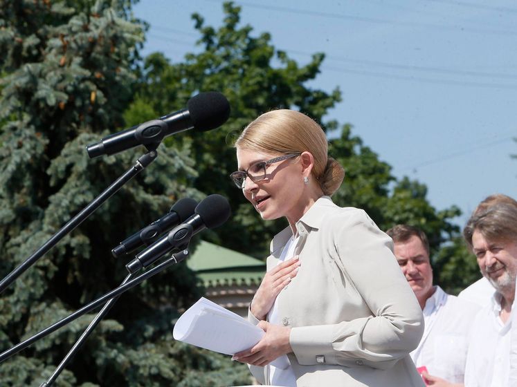 ﻿Тимошенко заявила, що "Батьківщина" готова створити коаліцію зі "Слугою народу"