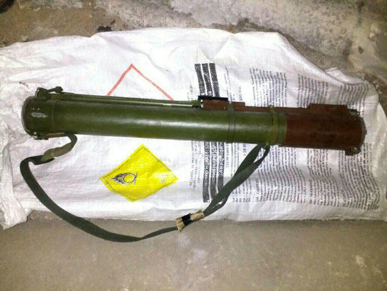 В Авдеевке Донецкой области милиция задержала местного жителя с гранатометом 