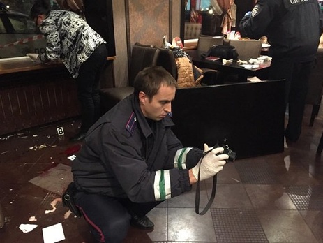 МВД: В центре Киева произошла стрельба, двое раненых