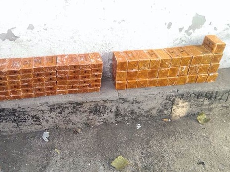 В Донецкой области СБУ обнаружила тайник с 20 кг тротила