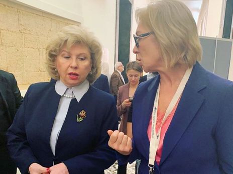 Денисова встретилась с Москальковой, обсудили обмен удерживаемыми лицами и меморандум о совместных действиях