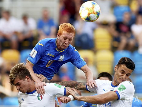 ﻿Молодіжна збірна України вперше в історії вийшла у фінал чемпіонату світу з футболу. Фоторепортаж