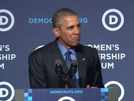 Обама сравнил республиканцев с Grumpy Cat и наглядно изобразил культовое животное