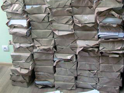 В Запорожье СБУ изъяла 100 тыс. листовок с предвыборным "черным пиаром"