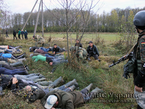 МВД: 70 нелегальных копателей янтаря на Волыни задержаны