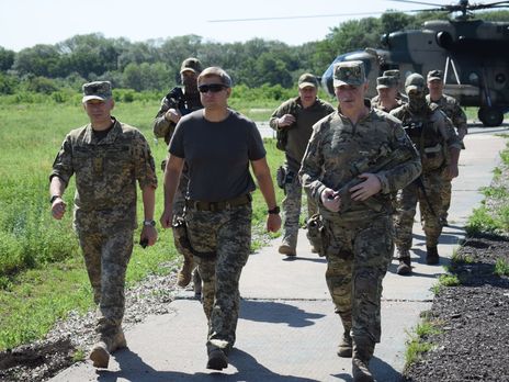 ﻿Данилюк приїхав у район проведення операції Об'єднаних сил