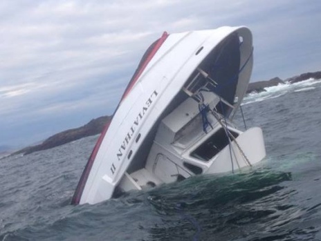 У канадского побережья потерпело крушение экскурсионное судно, пятеро погибших