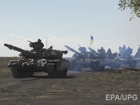 Пресс-центр АТО: 28 октября начнется отвод артиллерии