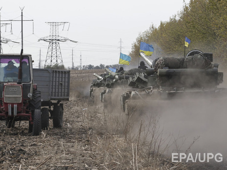 Пресс-центр АТО: В Донецкой области начинается отвод артиллериии