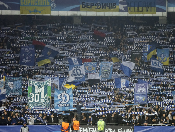 МВД не считает избиение иностранных болельщиков во время матча "Динамо" в Киеве расизмом