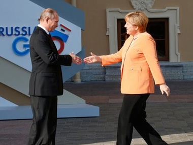 Меркель и Путин договорились о содействии в вопросе урегулирования кризиса в Украине