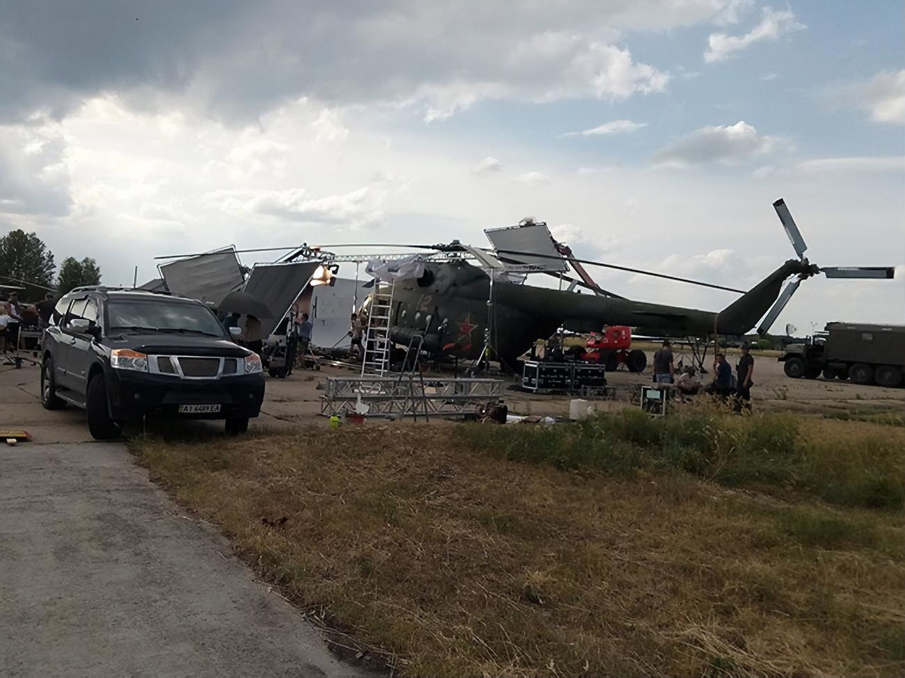 Подобрали вертолет, максимально подходящий под то время