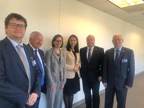 ﻿Український посол і депутати обговорили із заступником помічника голови Пентагону співпрацю України і США у сфері безпеки