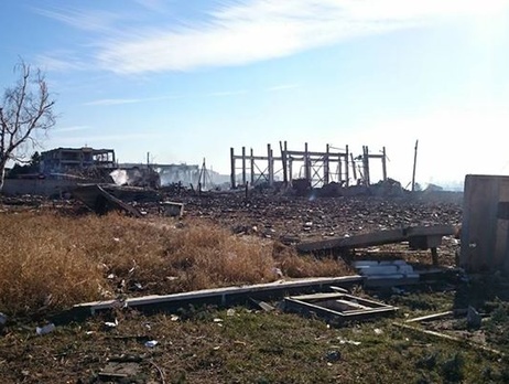 Журналист Мавричев: На территории арсенала в Сватово слышны одиночные взрывы. Фоторепортаж