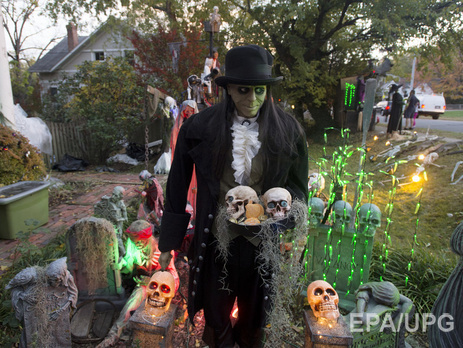 Американцы готовятся к Хэллоуину. Фоторепортаж