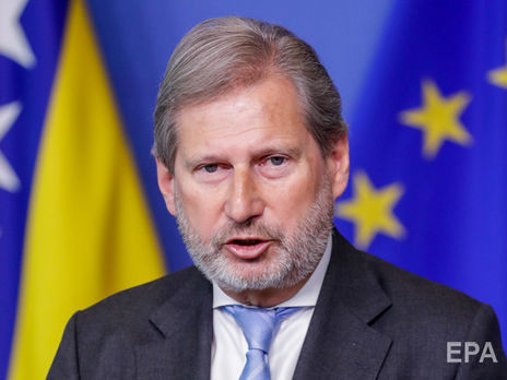 ﻿Єврокомісар Ган привітав мирне передання влади в Молдові