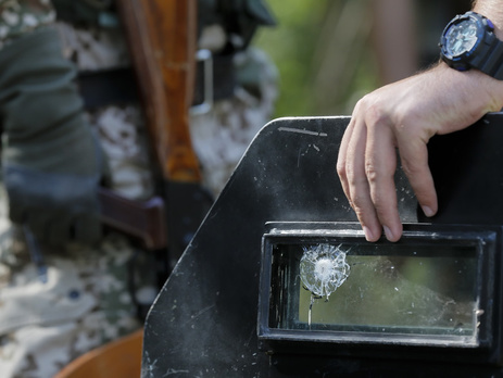 Пресс-центр АТО: На донецком направлении боевики трижды открывали огонь по украинским военным