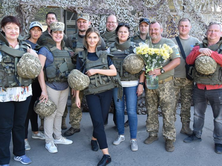 Делегация из Литвы посетила прифронтовой Донбасс