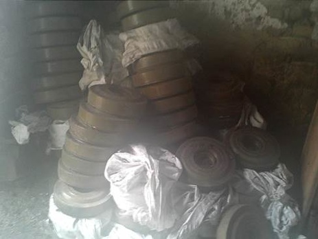 В Сватово СБУ обнаружила тайник со 170 противотанковыми минами