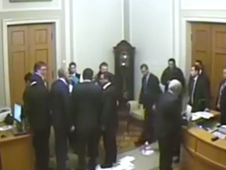 Инцидент между Тетеруком и Кужель в Верховной Раде. Видео