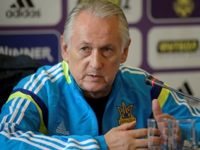 Украина объявила состав на матчи против Словении