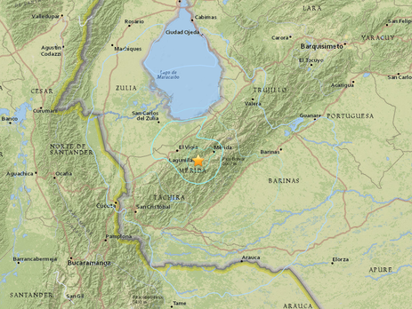 В результате землетрясения в Венесуэле погиб один человек