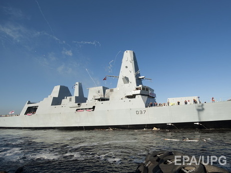 Британский ракетный эсминец вошел в Черное море