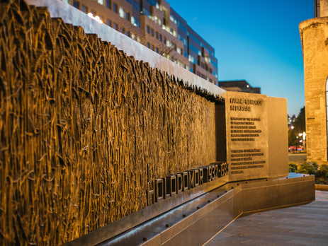 В Вашингтоне открыли мемориал жертвам Голодомора. Фоторепортаж