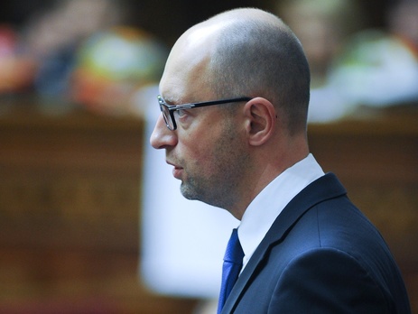 Яценюк призвал Раду принять 