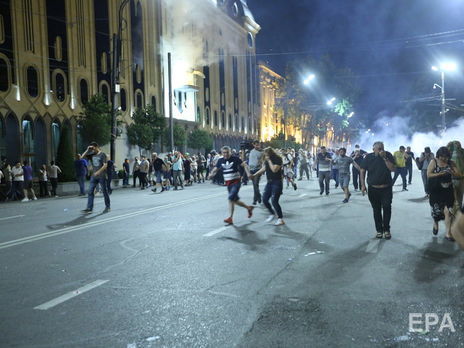 Протесты в Грузии начались 20 июня