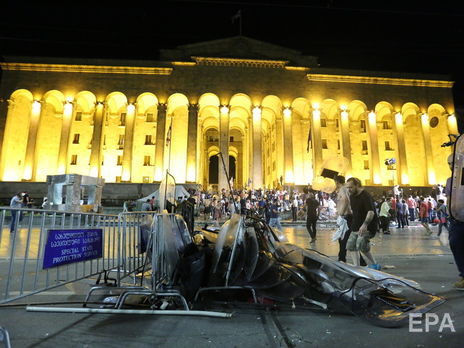 В Тбилиси 20 июня прошли массовые антироссийские протесты, пострадали 240 человек. Фоторепортаж