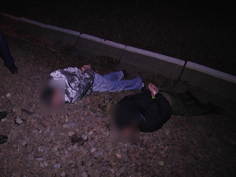 В Харькове полицейские задержали вооруженных угонщиков автомобиля. Фоторепортаж