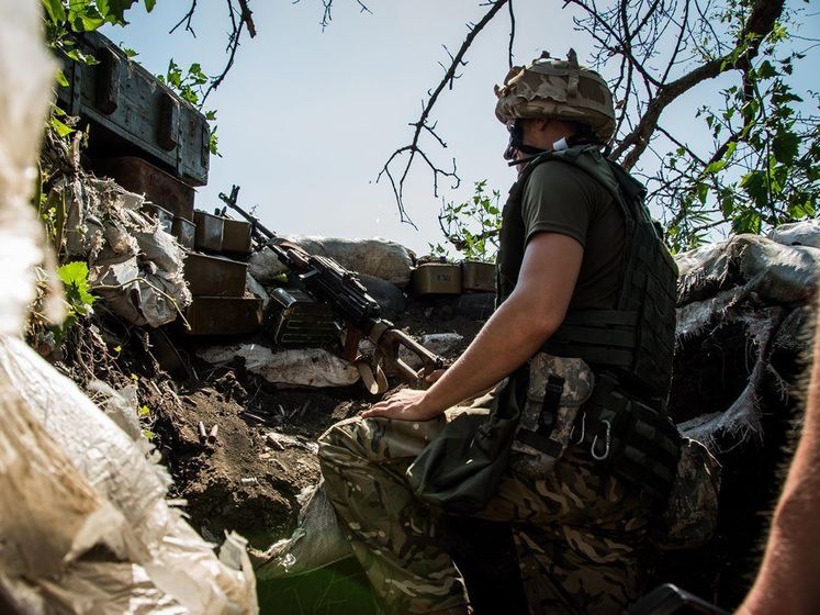 Боевики на Донбассе 25 раз нарушили режим прекращения огня, пострадал один украинский военный &ndash; штаб ООС