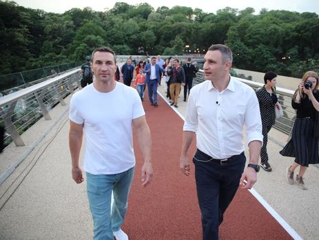 ﻿Кличко: Пішохідний міст став політичним інструментом боротьби проти мене