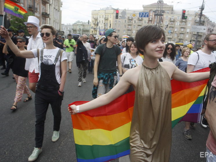 ﻿У Києві відбувається п'ятий Марш рівності "КиївПрайд". Трансляція