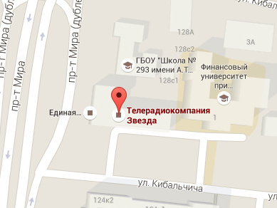 Google Maps по поисковому запросу 