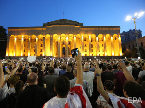 ﻿У лікарнях Тбілісі залишається 28 осіб, які постраждали під час акцій протесту