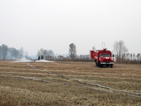 Тлеющих торфяников в Киевской области осталось 10 га, в Полтавской – еще 110 га