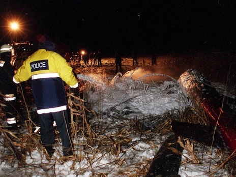 На границе Украины и Словакии разбился украинский вертолет, погибли шесть человек 