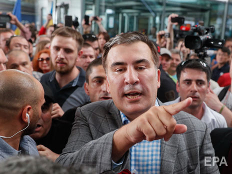 13 июня Саакашвили представил список "Руху новых сил"