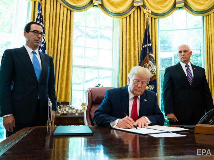 ﻿Трамп підписав указ про введення санкцій проти керівництва Ірану