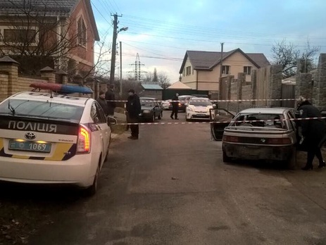 В Киеве полиция применила оружие при задержании автомобиля нарушителя