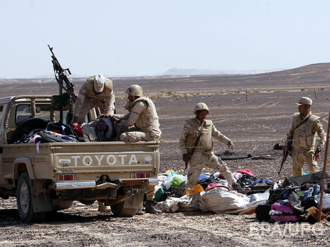 Reuters: Сотрудники египетских сил безопасности убили 24 боевика ИГИЛ в 70 км от падения А321