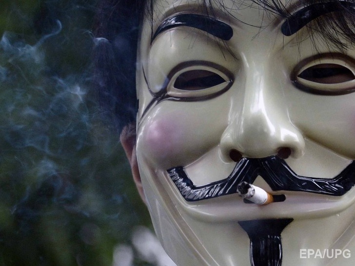 Хакеры из Anonymous взломали более 5 тыс. аккаунтов экстремистов