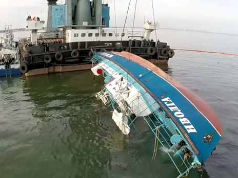 Крушение катера 